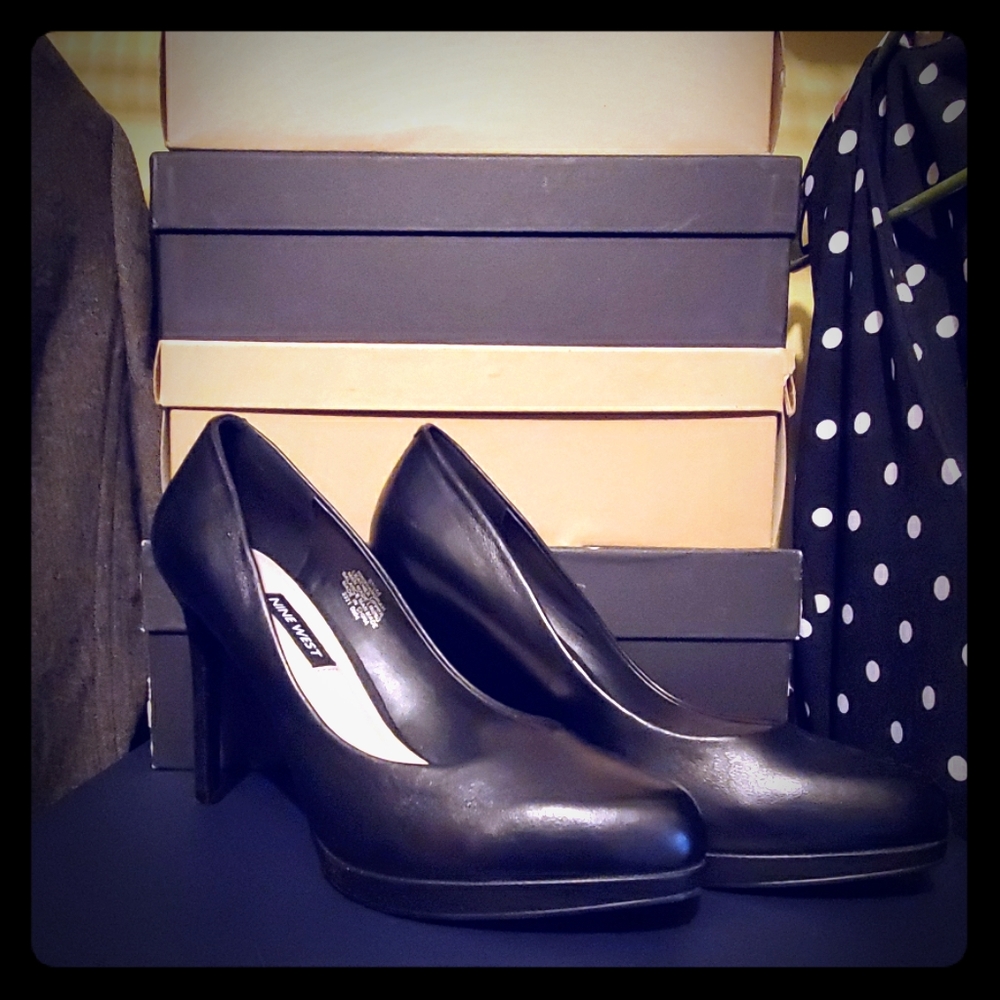Black heels